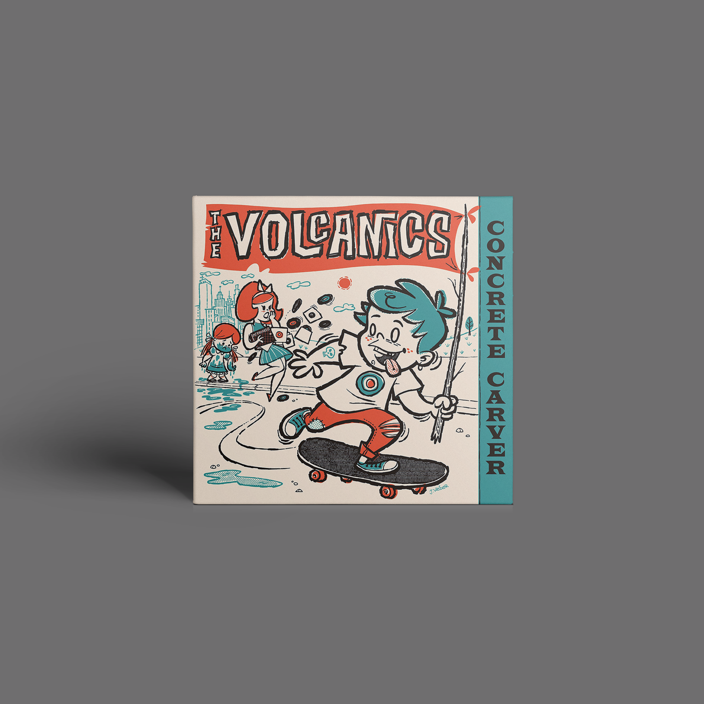 The Volcanics "Concrete Carver" CD