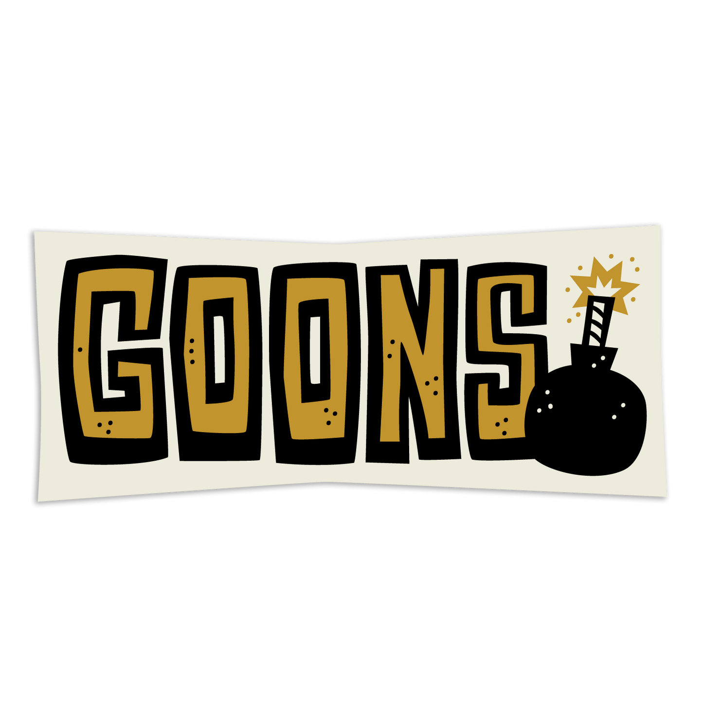 GOONS! "Da Bomb" Vinyl Sticker