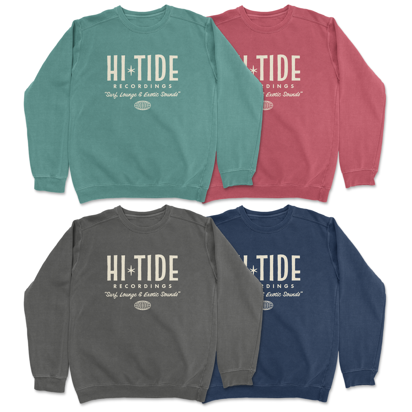 Hi-Tide Vintage Classic Crewneck Sweatshirt (Holiday Edition)