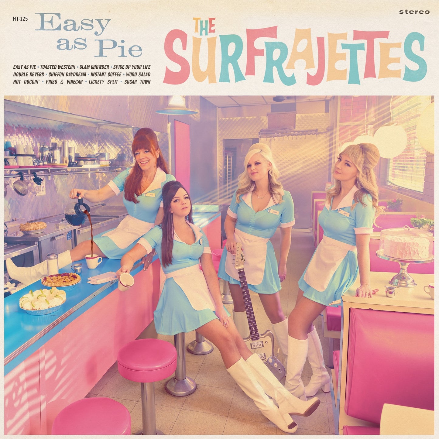 The Surfrajettes "Easy as Pie" CD