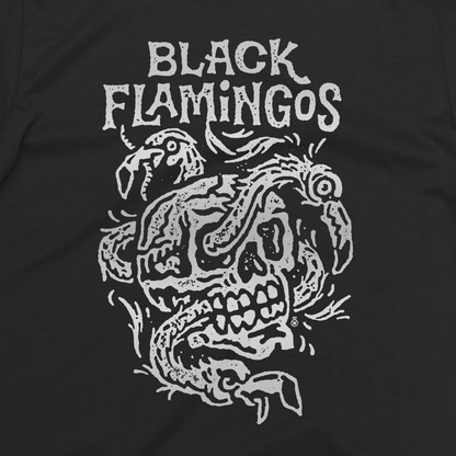 Black Flamingos "Feathery" T