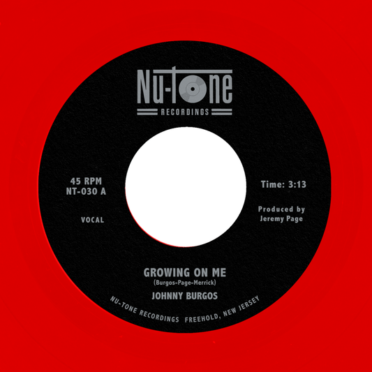 Johnny Burgos "Growing on me / Ready" 45