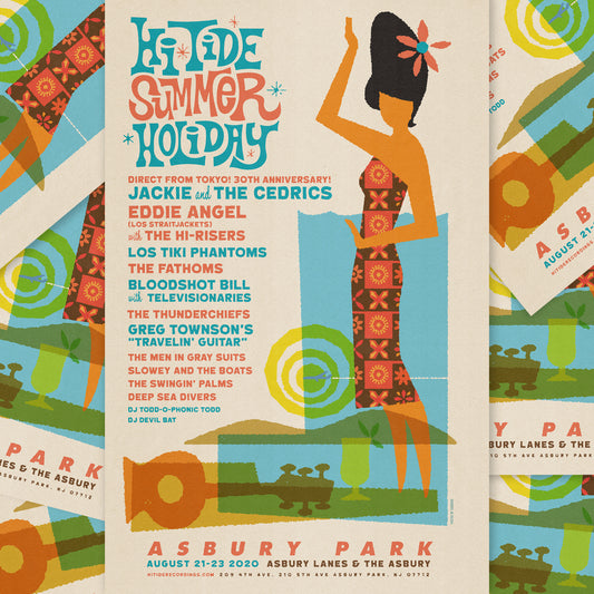 Hi-Tide Summer Holiday: Asbury Park 2020 Print