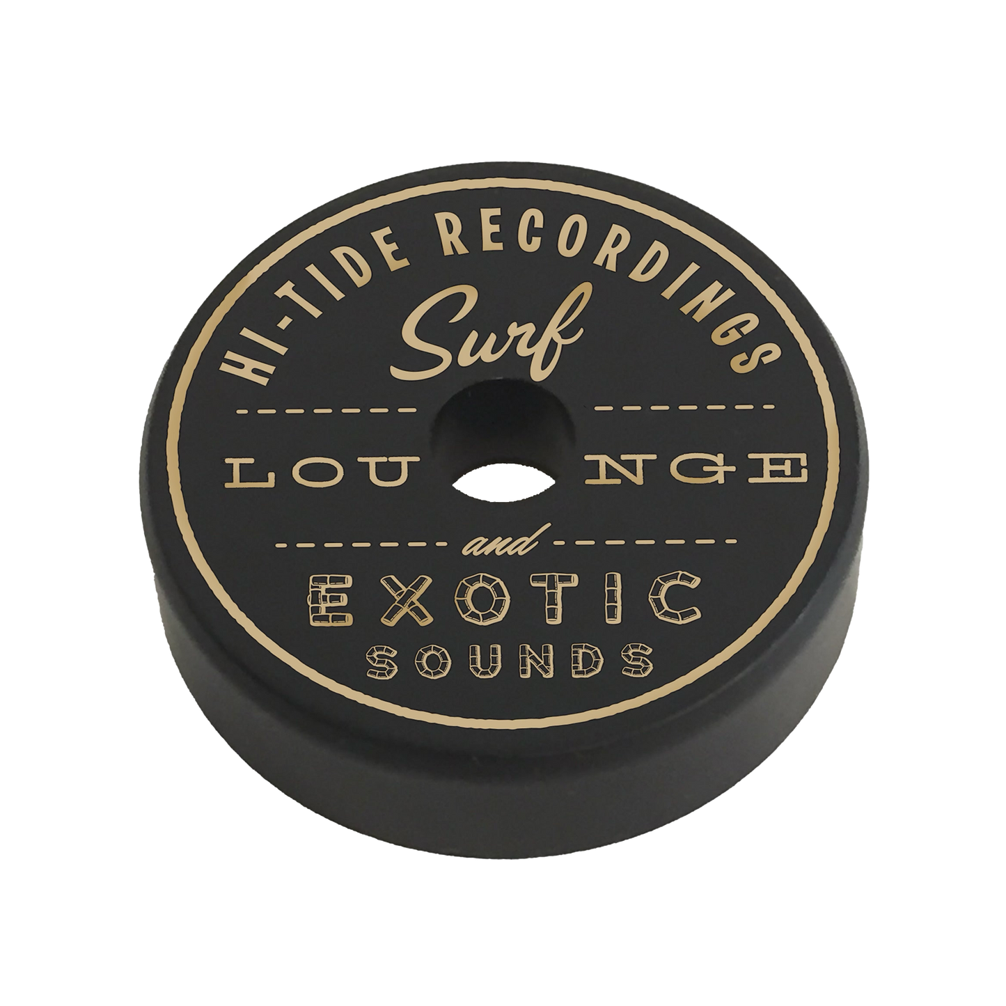 Hi-Tide Recordings "Surf, Lounge & Exotic Sounds" 45 Adapter