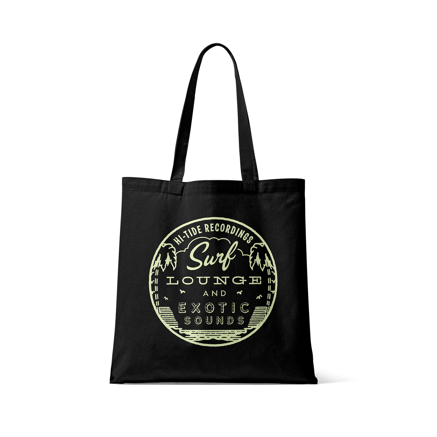 Hi-Tide Recordings "Surf, Lounge & Exotic Sounds" Record Tote