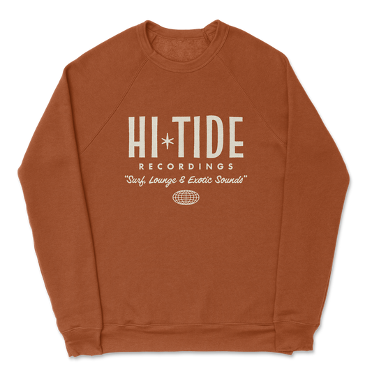 Hi-Tide Recordings "Surf, Lounge & Exotic Sounds" Crewneck Sweatshirt