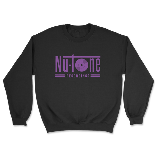 Nu-Tone Heavyweight Crewneck Sweatshirt (Black/Purple)