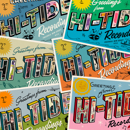 "Greetings From Hi-Tide Recordings" Postcard Set