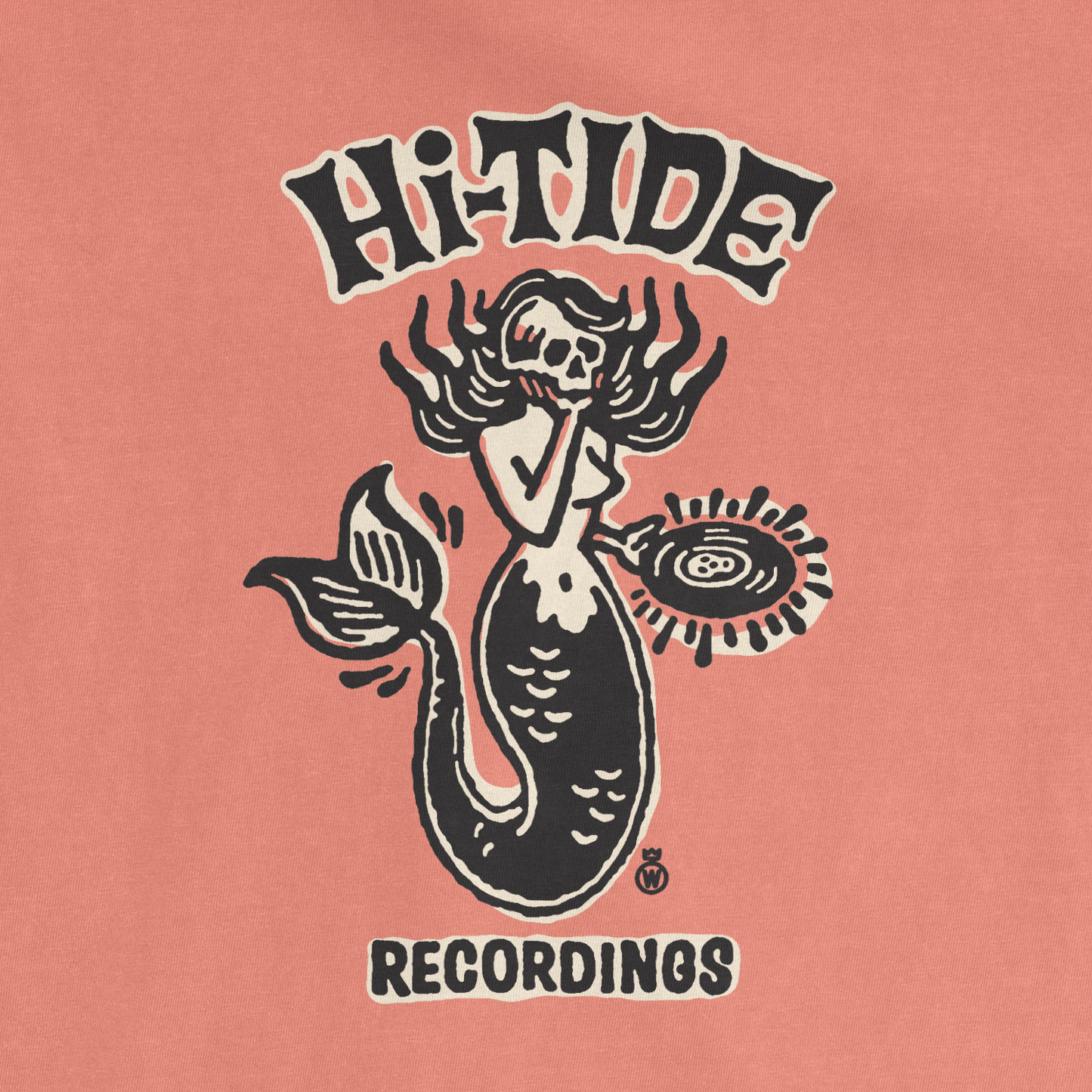 Hi-Tide Vintage "Siren Skull" T