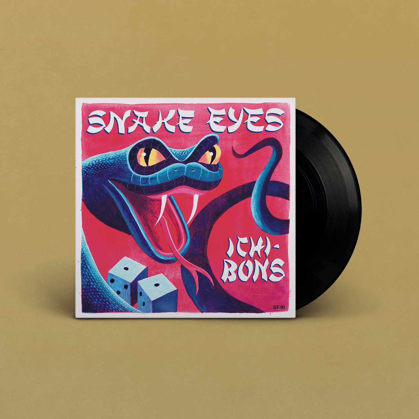 Ichi-Bons "Snake Eyes / Watusi Zombie" 45