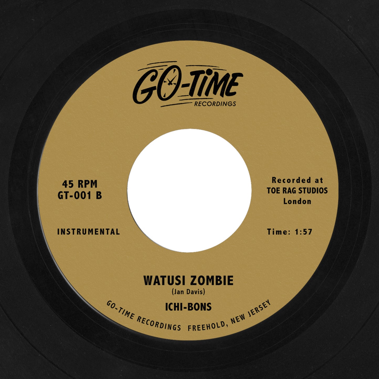 Ichi-Bons "Snake Eyes / Watusi Zombie" 45