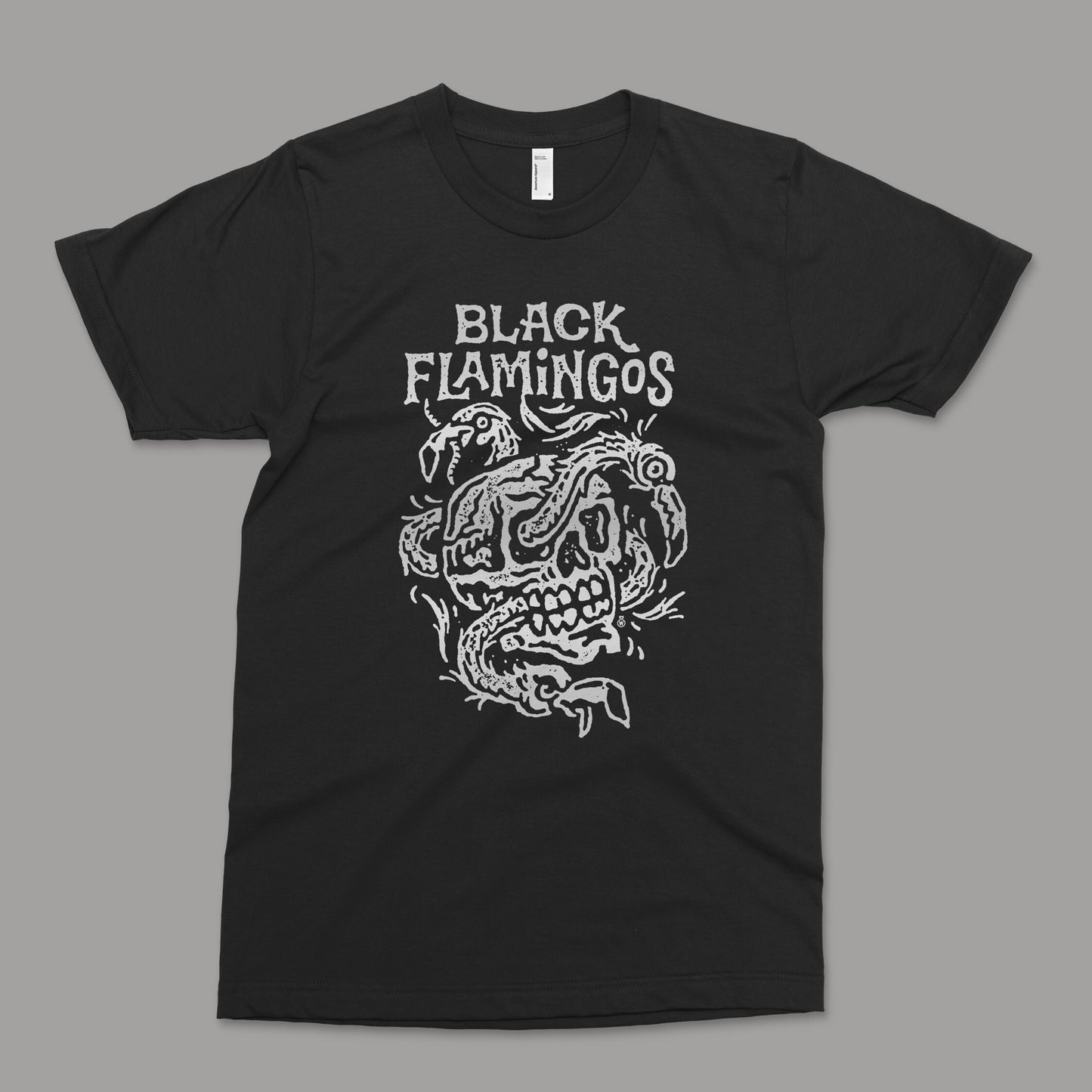 Black Flamingos "Feathery" T