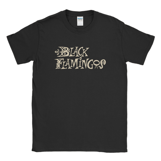 Black Flamingos "Neon Boneyard" T