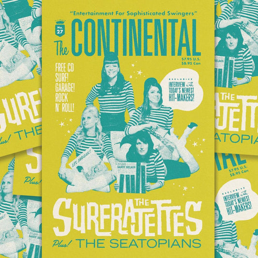 The Continental #27 ft. The Surfrajettes w/ CD