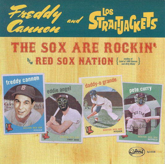 Freddy Cannon & Los Straitjackets "The Sox Are Rockin' b/w Red Sox Nation" Single