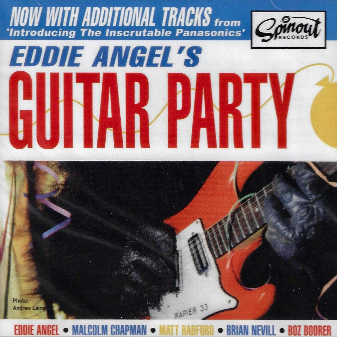 Eddie Angel's Guitar Party CD Bonus Track Edition