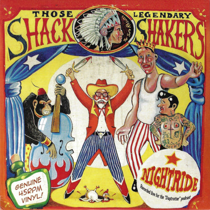 The Legendary Shack Shakers & The Malamondos "Nightride b/w Hellcat Highschool"