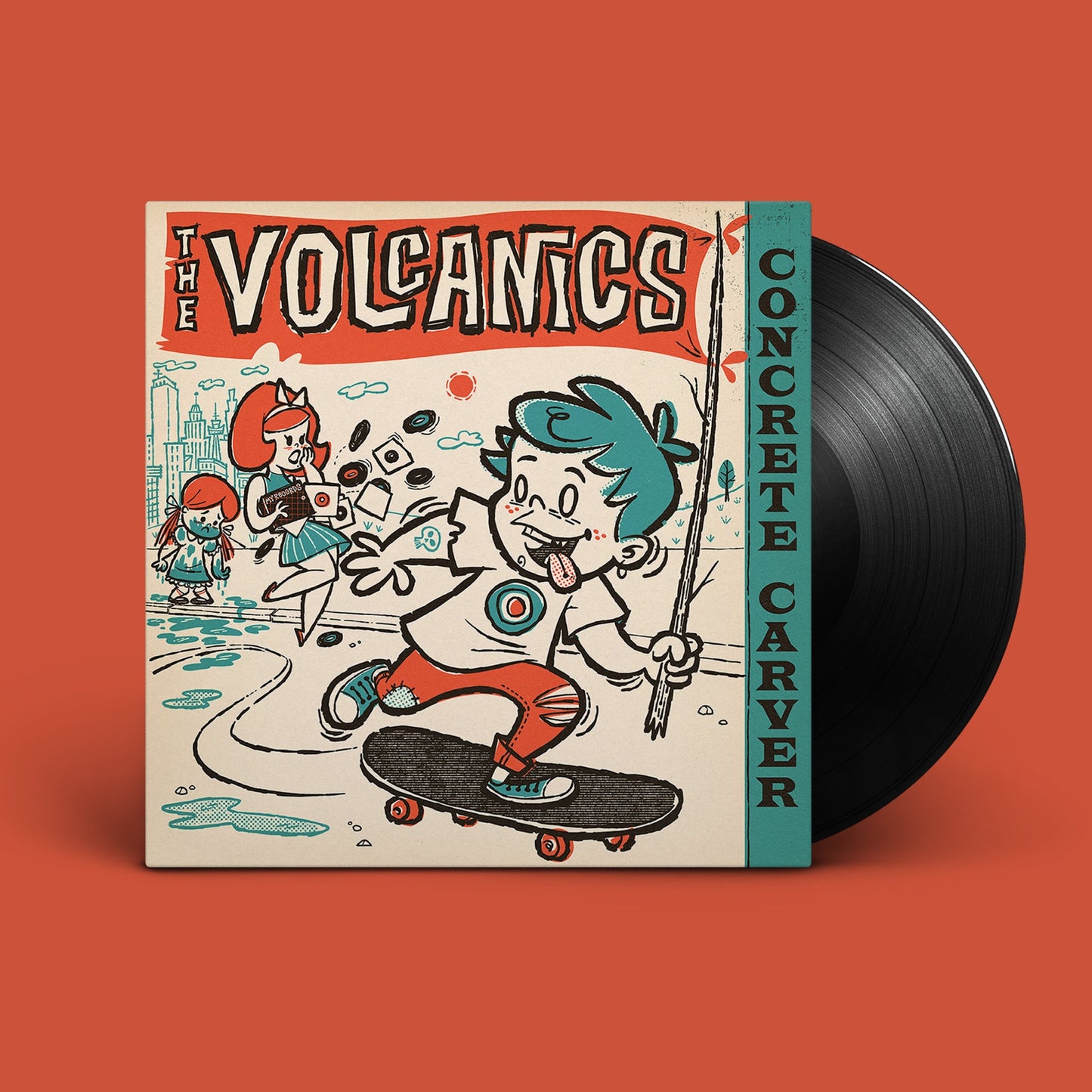 The Volcanics "Concrete Carver" LP