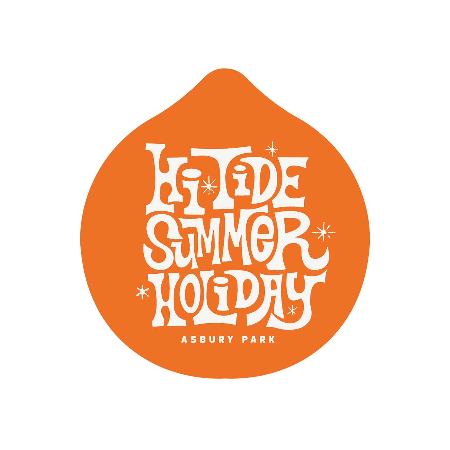 Hi-Tide Summer Holiday: Asbury Park 2022 Die-Cut Sticker